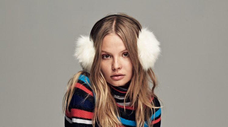 Magdalena Frackowiak Models Cozy Winter Styles for Free People