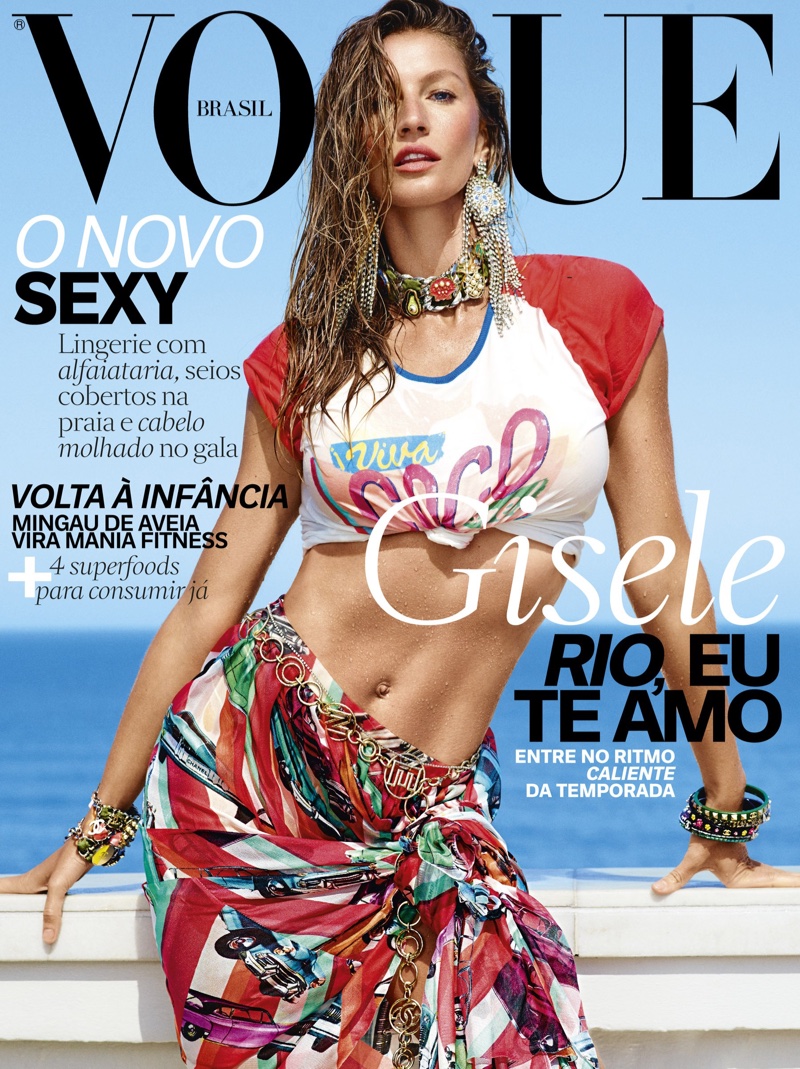 Gisele Bundchen on Vogue Brazil November 2016 Cover