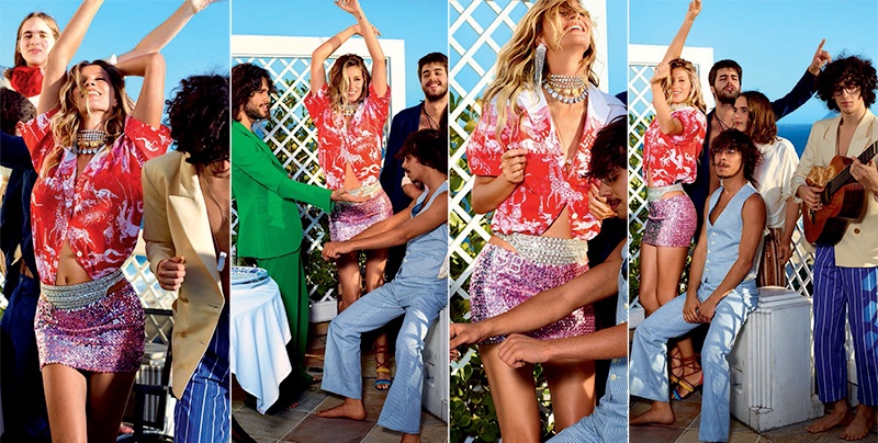 Gisele Bundchen Poses in Party Girl Looks for Vogue Brazil – Fashion ...