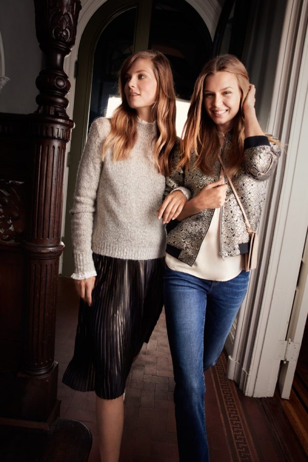 Josephine Skriver Wears Casual Styles for Vero Moda's Winter Campaign ...