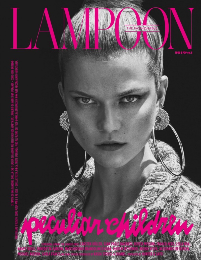 Kasia Struss on The Fashionable Lampoon #6 Cover