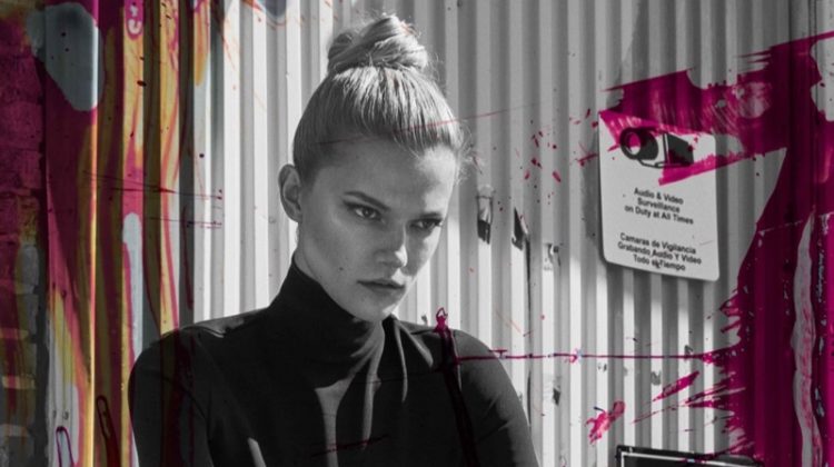 Kasia Struss Poses in Eclectic Looks for The Fashionable Lampoon