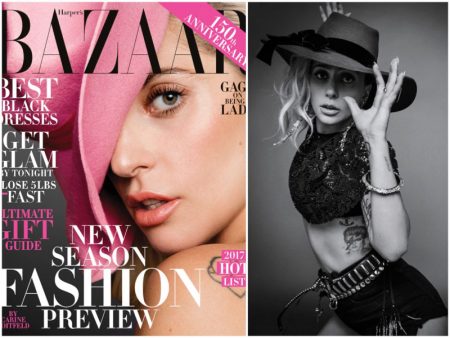 Lady Gaga Brings Back the Statement Hat for Harper's Bazaar Lady Gaga Brings Back the Statement Hat for Harper's Bazaar