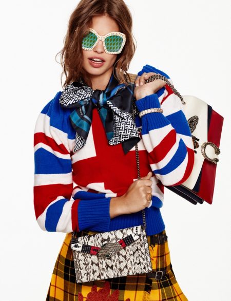 Lauren Auerbach Models Statement Fashions for ELLE Spain Lauren Auerbach Models Statement Fashions for ELLE Spain