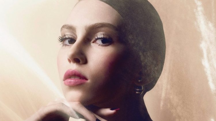 Lorena Maraschi Shines in Winter Makeup Looks for Dior Magazine