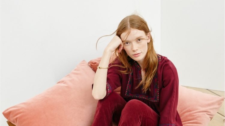 Julia Hafstrom is Ready for the Transitional Weather in Madewell