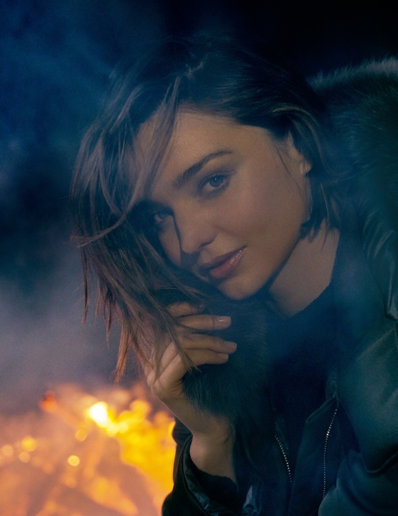 Photographed by Ryan McGinley, Miranda Kerr appears in Marella's fall-winter 2016 advertising campaign