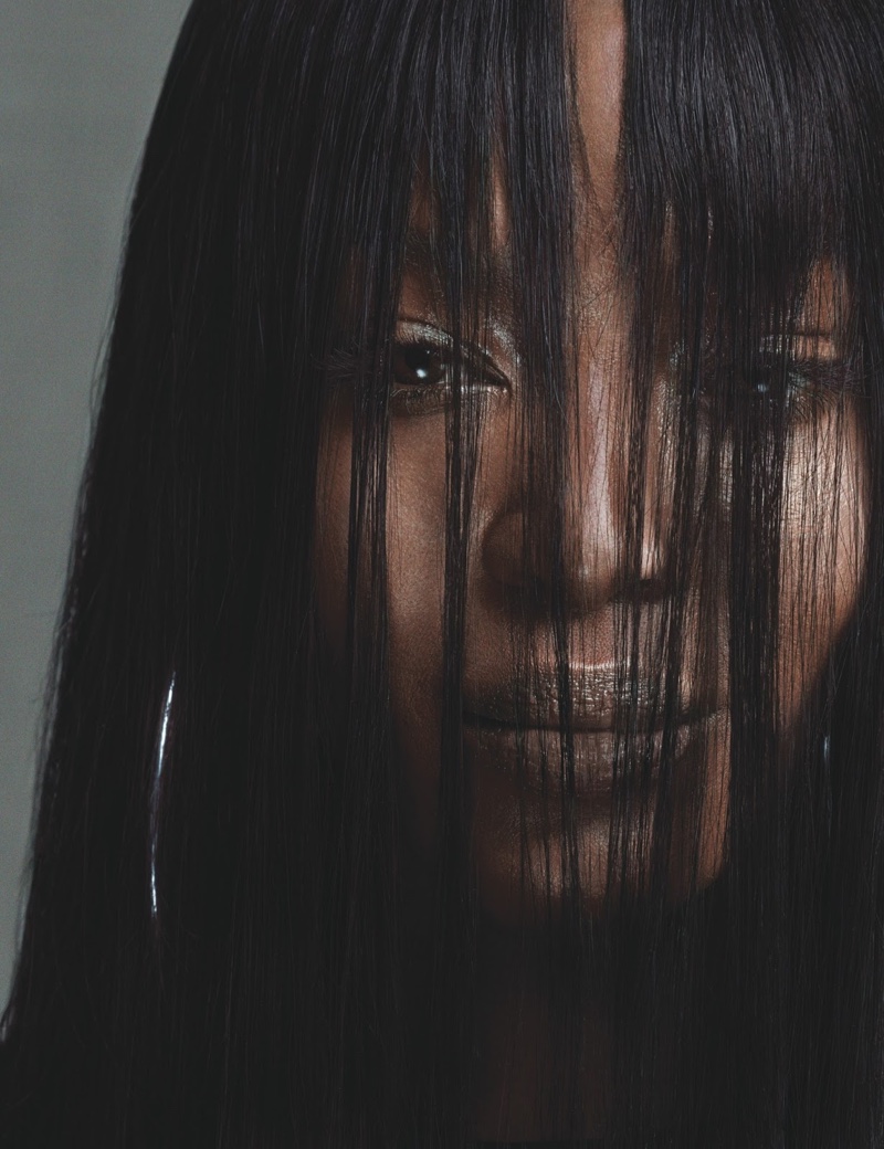Naomi Campbell stars in W Magazine's December issue