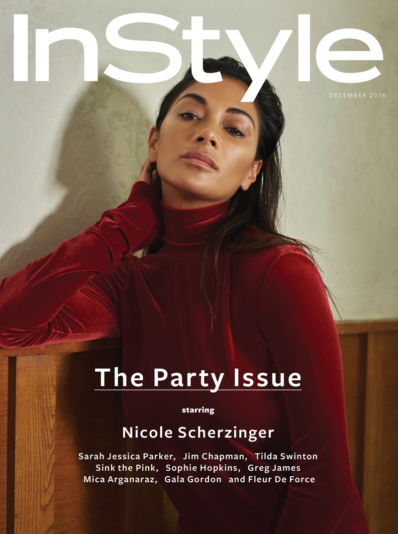 Nicole Scherzinger on InStyle Magazine December 2016 Cover
