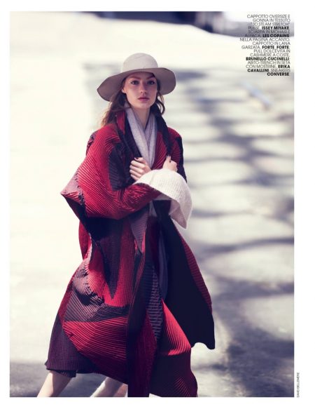 Susanne Knipper Models Autumn Street Style for Marie Claire Italy