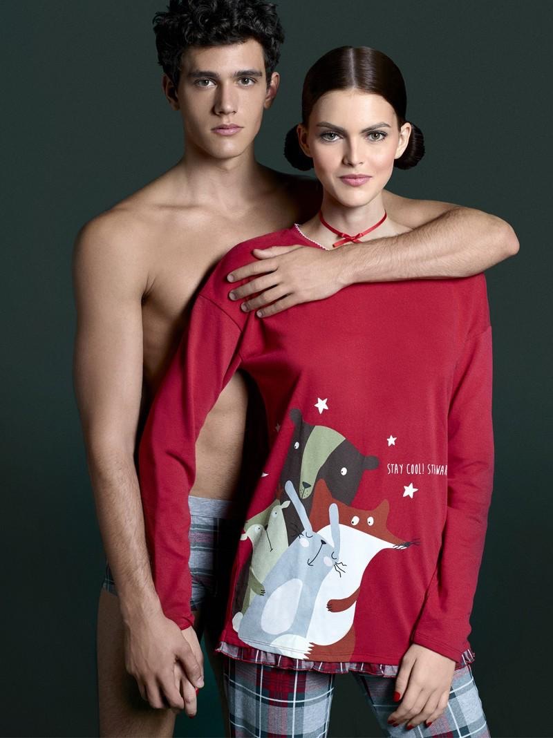 An image from Undercolors of Benetton's Holiday 2016  catalog