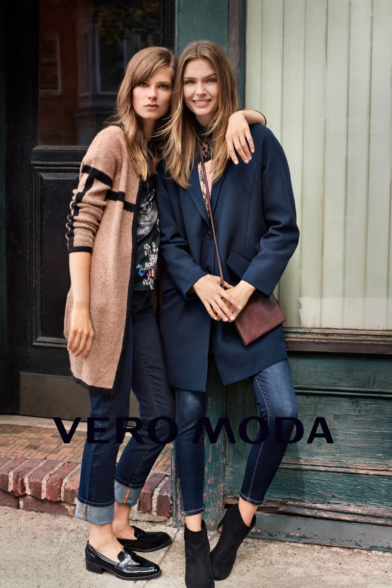 An image from Vero Moda's winter 2016 advertisements