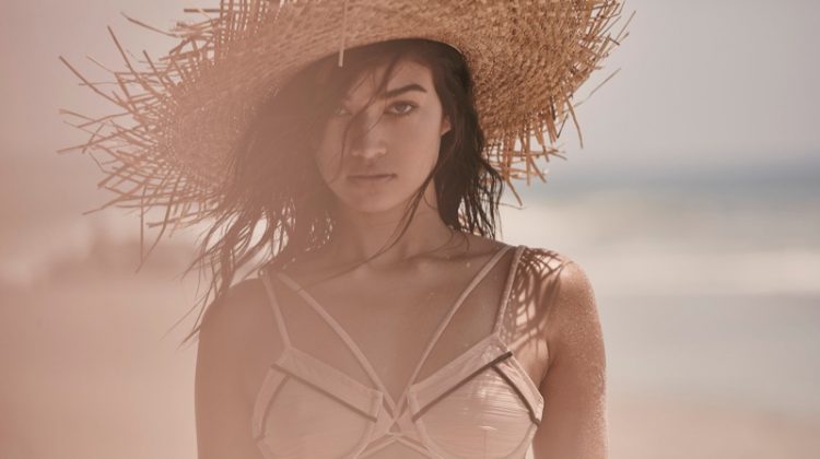 For Love & Lemons features La Mer underwire top in resort swimsuit collection