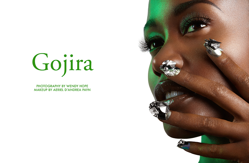 Kimberlyn Parris photographed by Wendy Hope in 'Gojira'