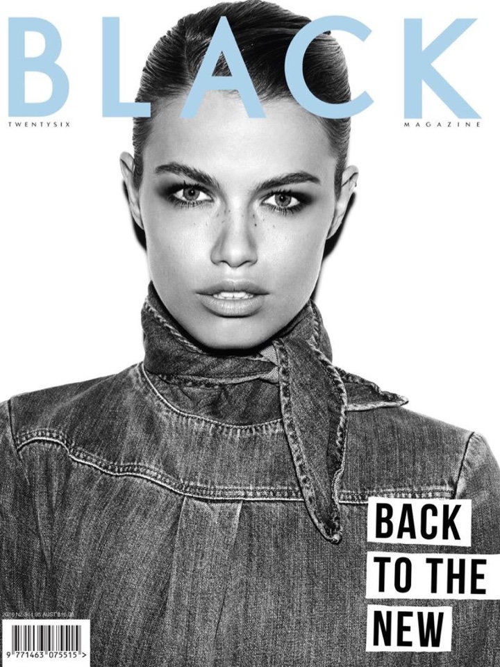 Hailey Clauson on Black Magazine #26 Cover