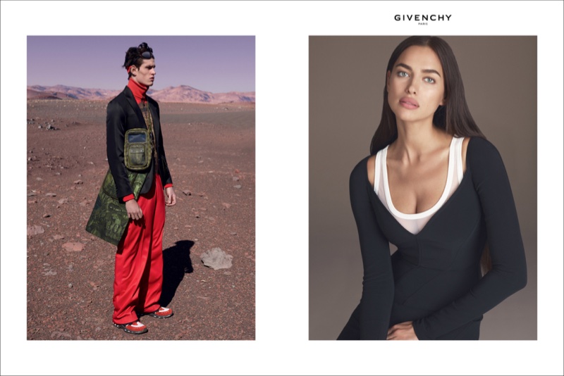 Irina Shayk stars in Givenchy's spring 2017 campaign