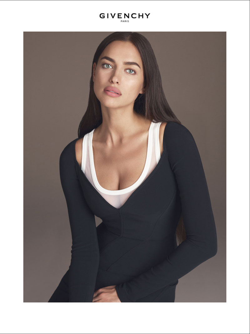 Irina shayk givenchy teaser
