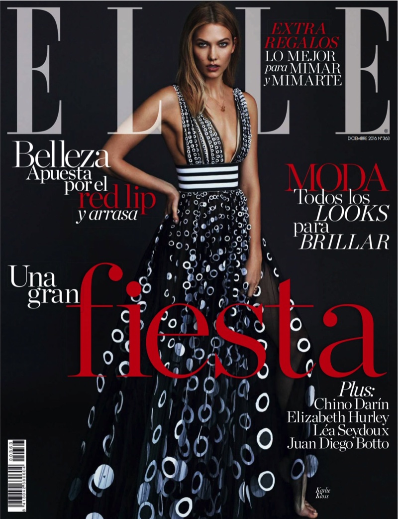 Karlie Kloss on ELLE Spain December 2016 Cover
