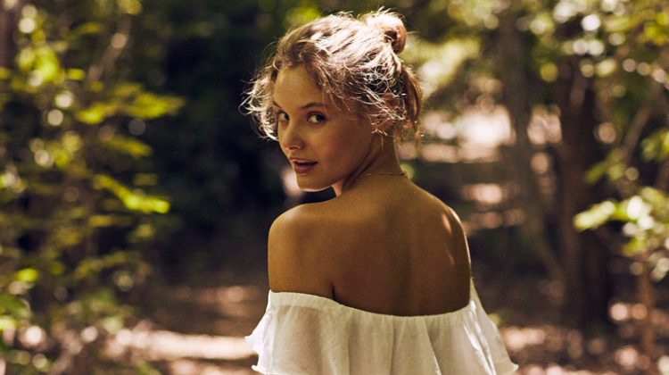 Endless Summer: 4 Beachwear Styles from Kisuii KISUII Noia Tiered Cotton Cover-Up Dress