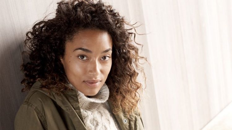 Anais Mali Poses in Madewell's Lounge-Worthy Winter Styles