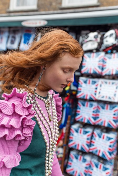 Madison Stubbington Wears Gucci's Whimsical Looks for Grazia Australia