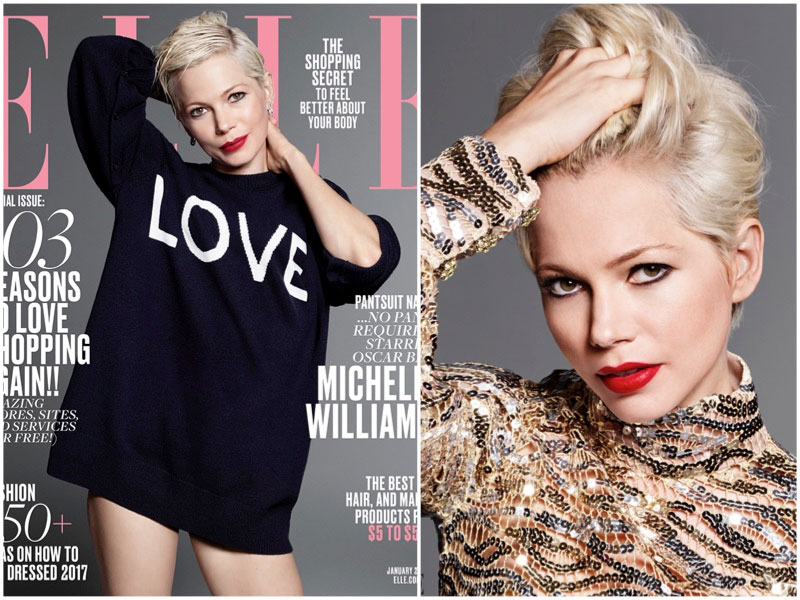 Michelle Williams ELLE January 2017 Cover Story - Michelle Williams  Interview