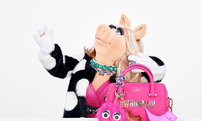 New Arrivals: Miss Piggy x Kate Spade’s New Collection Thinks Pink