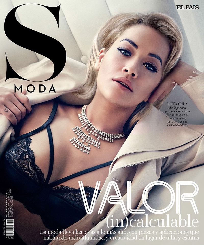 Rita Ora on S Moda November 2016 Cover