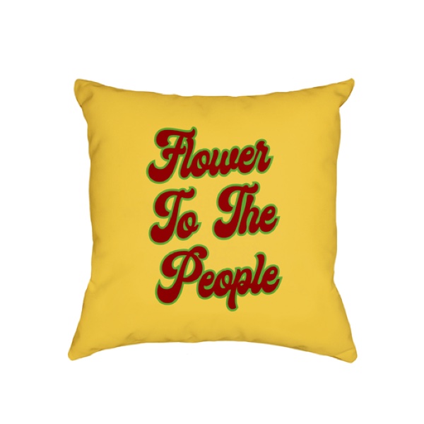 flower pillow