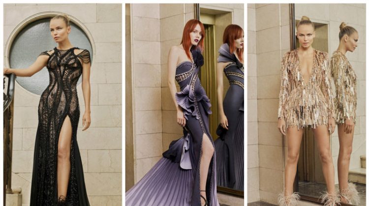 Atelier Versace Delivers Ultra-Glam Style for Spring 2017