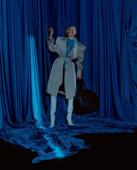 Balenciaga Draws the Curtains for Spring 2017 Campaign