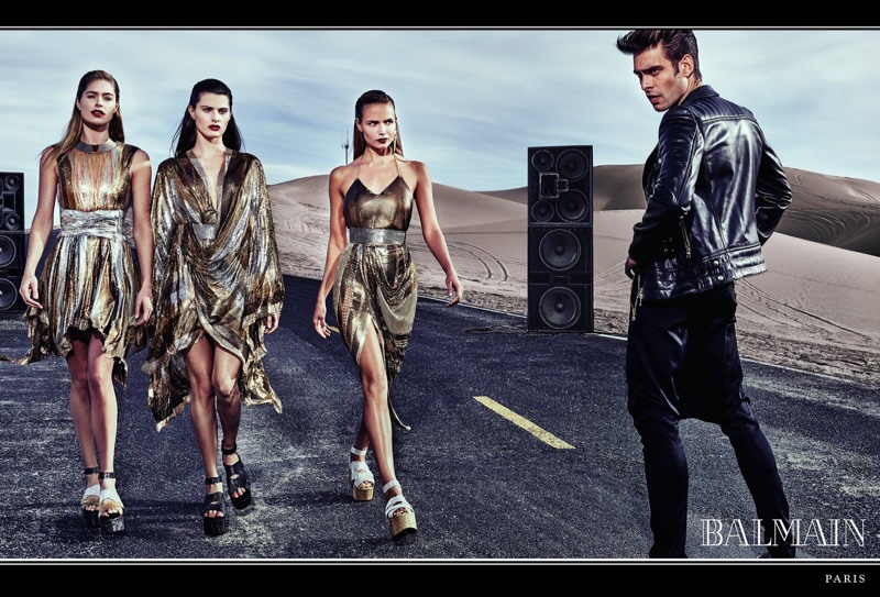 Steven Klein photographs Balmain's spring 2017 campaign