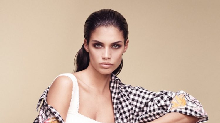 Sara Sampaio Stuns in Blumarine’s Spring 2017 Campaign