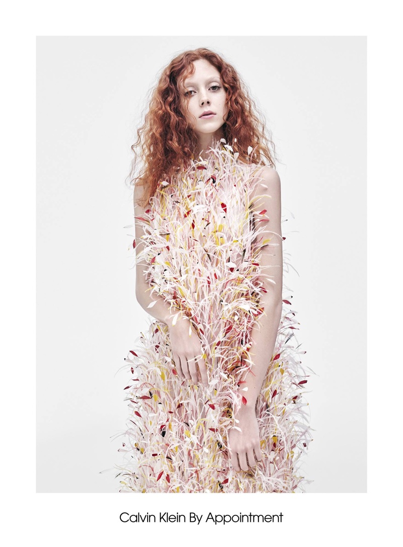 Natalie Westling stars in Calvin Klein By Appointment lookbook