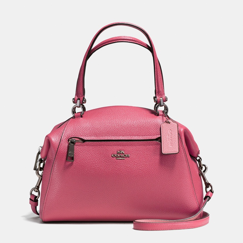 Coach Prairie Satchel in Polished Pebble Leather