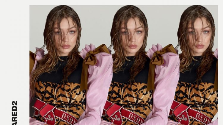 Gigi Hadid stars in DSquared2's spring-summer 2017 campaign