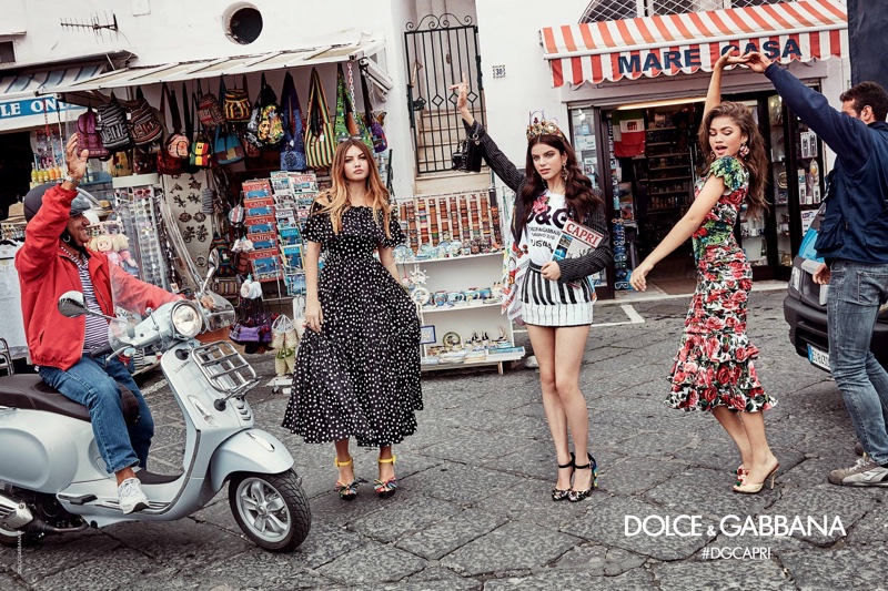 Dolce & Gabbana taps Millennials Thylane Blondeau, Sonia Ben Ammar and Zendaya for spring 2017 campaign
