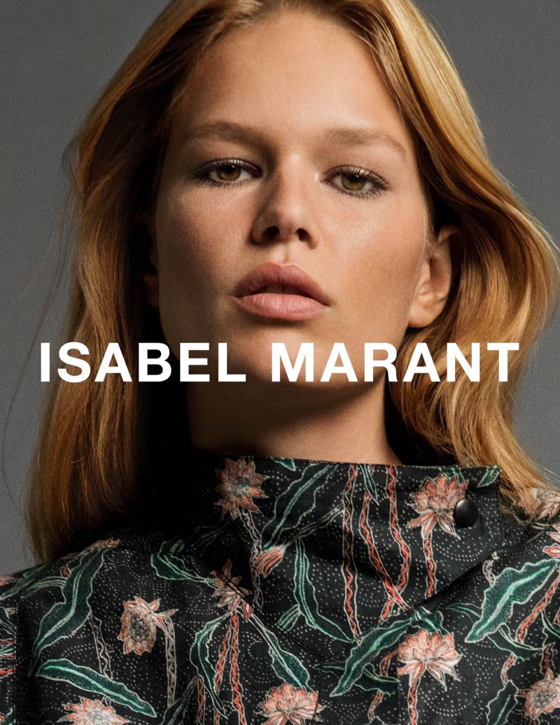 Anna Ewers stars in Isabel Marant's spring-summer 2017 campaign