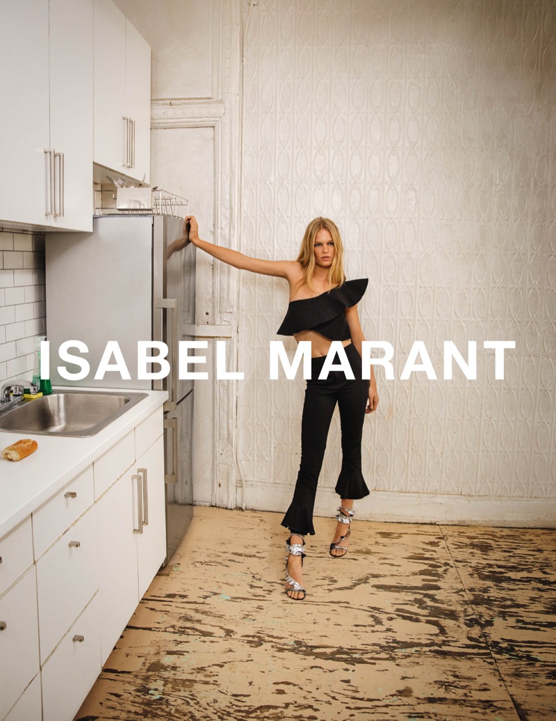 Inez & Vinoodh photograph Isabel Marant's spring-summer 2017 campaign