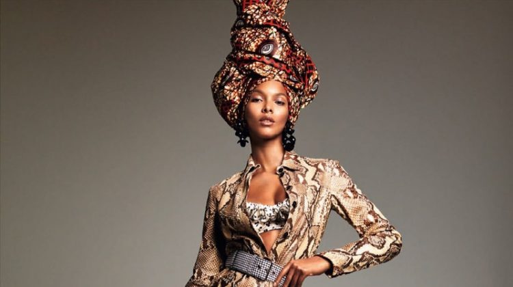 Lais Ribeiro Rocks the Spring Collections for Vogue Brazil
