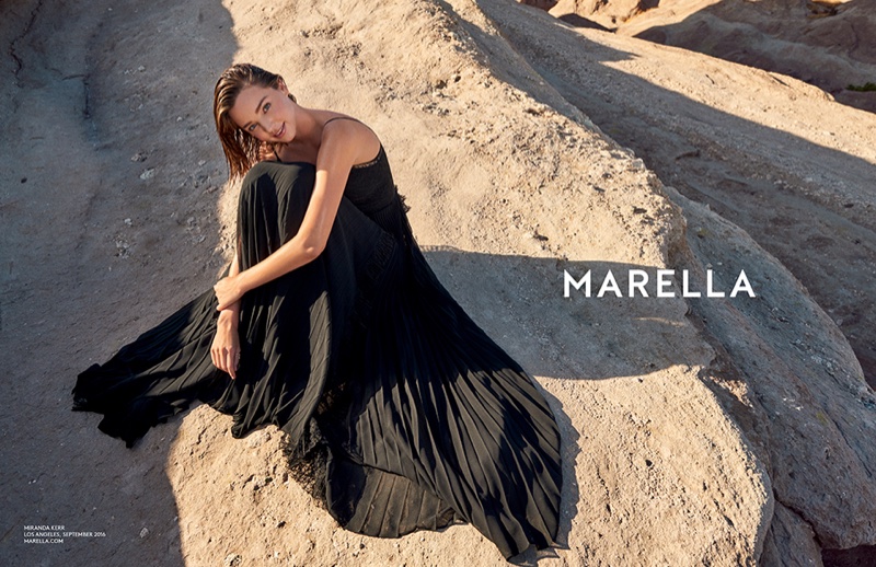 Miranda Kerr stars in Marella's spring-summer 2017 campaign