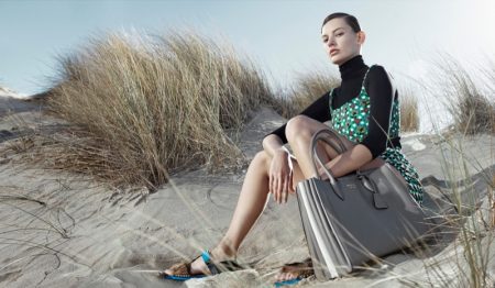 Prada Goes on a Journey for Spring 2017 Campaign Amanda Murphy stars in Prada's spring-summer 2017 campaign