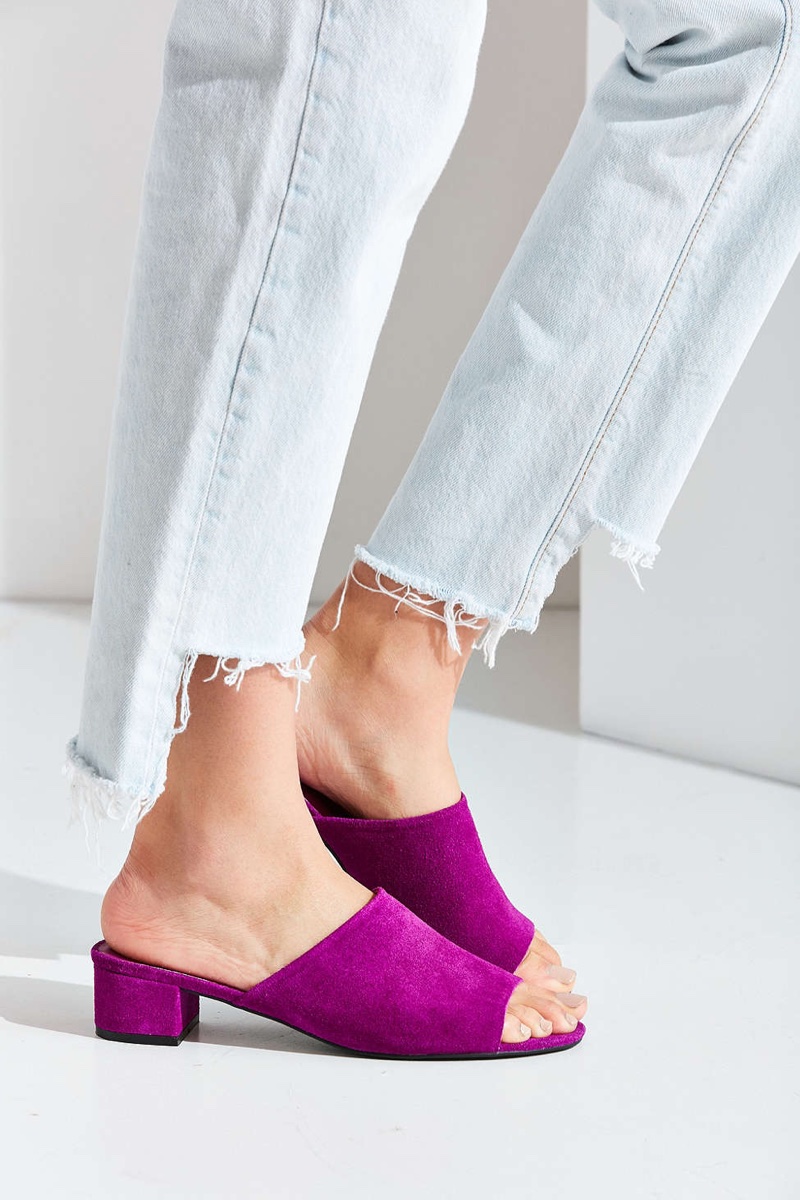 Embrace jewel tones with Urban Outfitters' Patti Low-Heel mule
