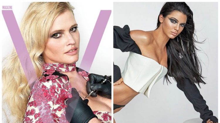 Kendall Jenner, Lara Stone + More Flaunt Their Tattoos on V Magazine Covers