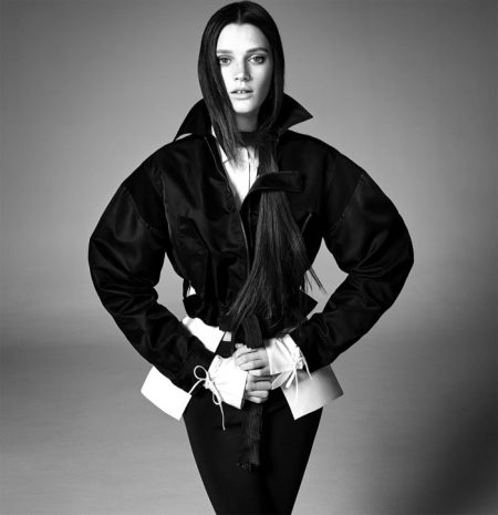 Steven Meisel Shoots Zara's Black & White Spring 2017 Campaign Leila Goldkuhl stars in Zara's spring-summer 2017 campaign