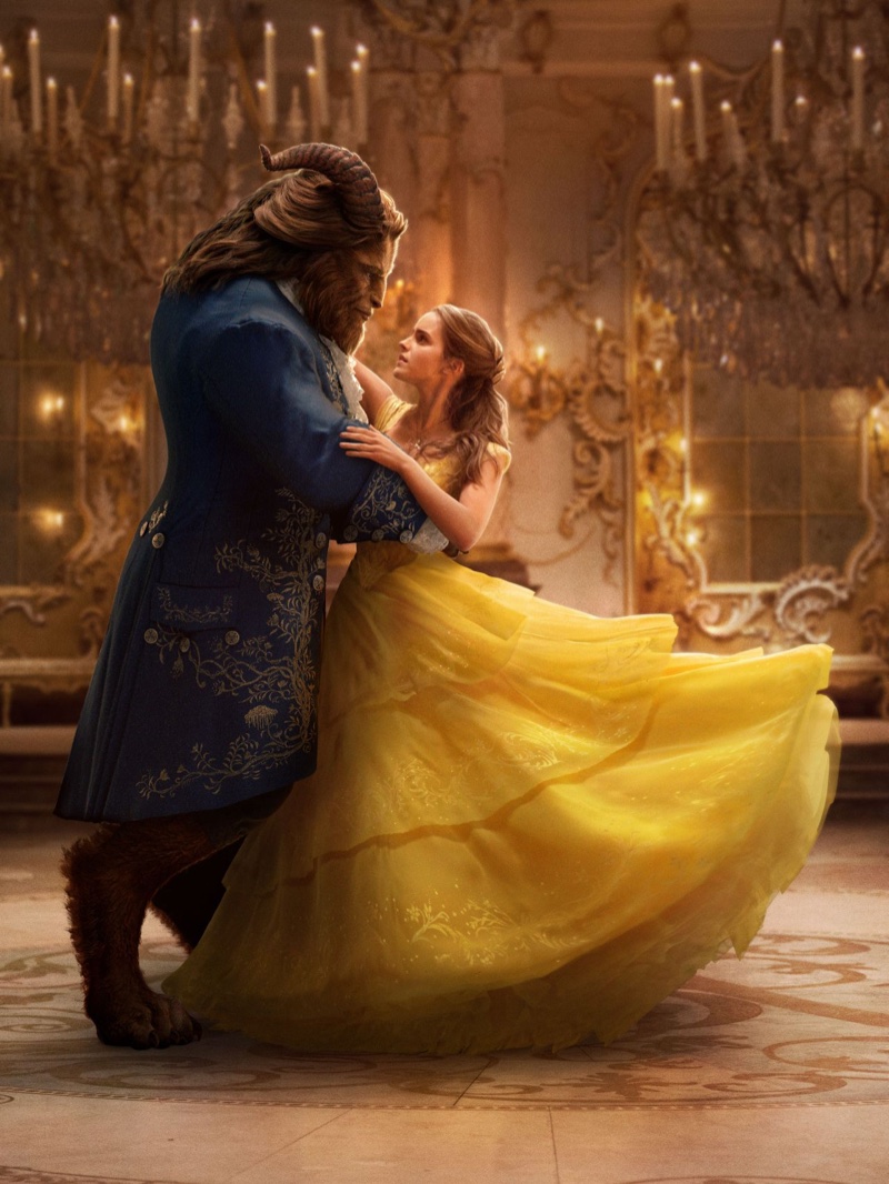 Dan Stevens and Emma Watson dance in Beauty and the Beast movie still. Photo: Disney