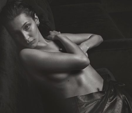 Bella Hadid Channels Kate Moss in Sexy V Magazine Shoot