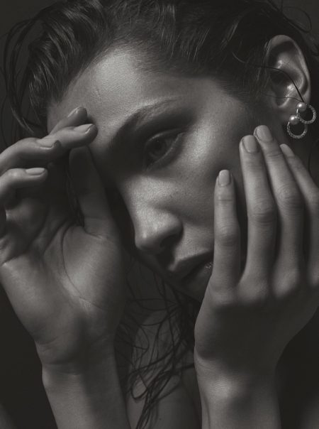Bella Hadid Channels Kate Moss in Sexy V Magazine Shoot