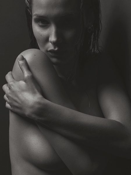 Bella Hadid Channels Kate Moss in Sexy V Magazine Shoot