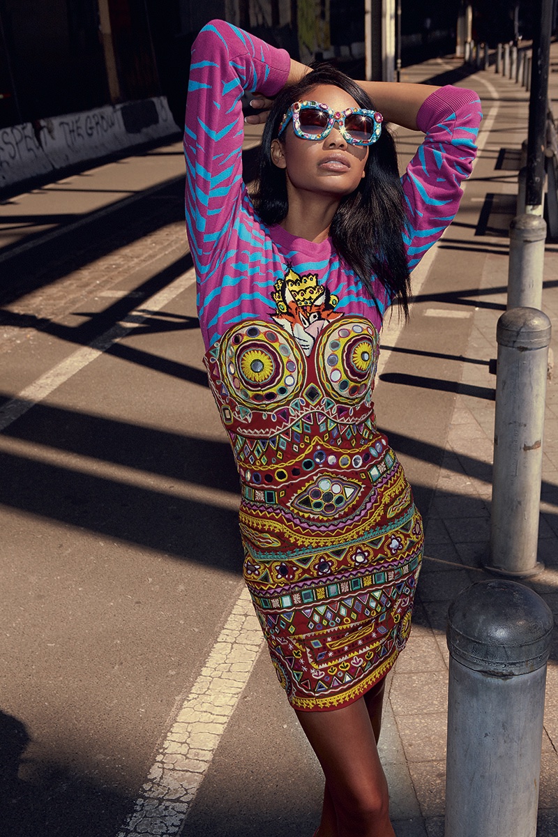 Chanel Iman Poses in Styles for S Moda – Fashion Gone